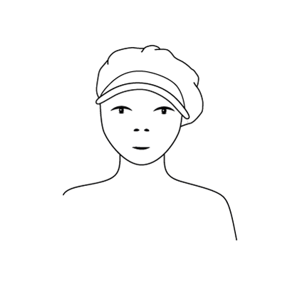 캡 착용: The rakish angle