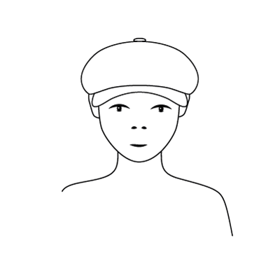 캡의 클래식 착용