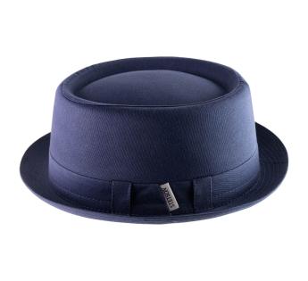 chapeau porkpie denim Pork Pie Cloth