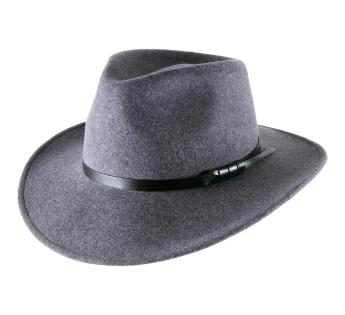 Chapeau Noir Classic Wide Fedora