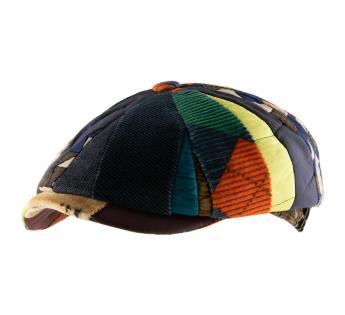 Beret patchwork hiver Kioto 3