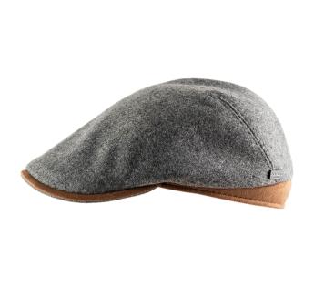 Casquette plate laine Santino