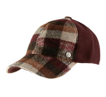 Casquette bordeaux Gianni