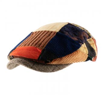 Casquette patchwork laine Newyork Patch/vell