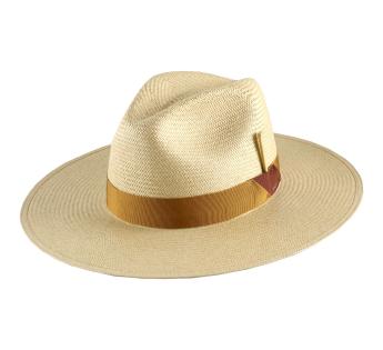chapeau bord large plat Magness