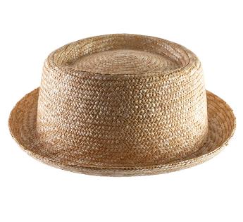 Chapeau porkpie paille sur mesure My Straw Porkpie