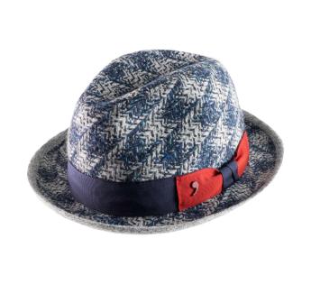 chapeau tweed chaud Lazzaro