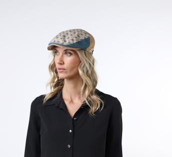 Casquette italienne Parigi Patchwork