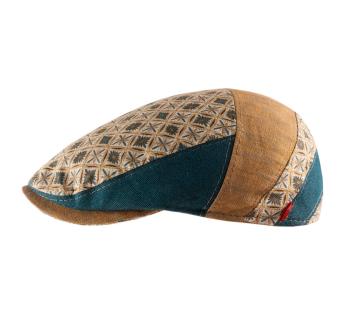Casquette italienne Parigi Patchwork