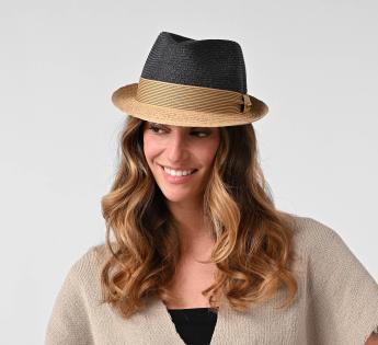 Chapeau trilby Stetson Raphia Twotone Toyo