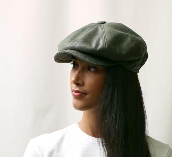 Casquette gavroche cuir Classic Marsigliese Vegan