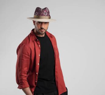 chapeau traveller élégant Sanmero Fioralba