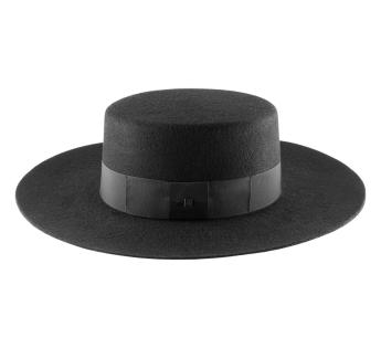 chapeau grand bords feutre Zacharias