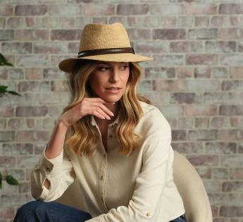 Chapeau traveller raphia Orginal Rafia Extra Fine Belt