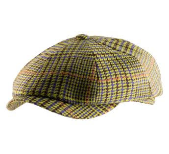 Casquette pied-de-poule Lupo