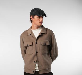 Casquette Hatteras mi-saison Hatteras Denim Garage Flat Cap