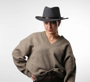 Chapeau Noir Classic Wide Fedora