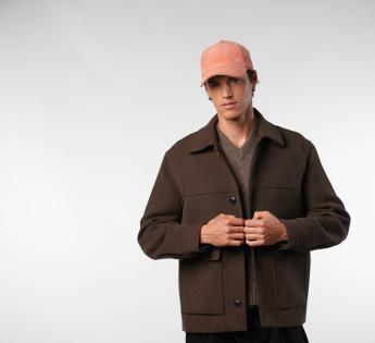 Casquette velours Sacha