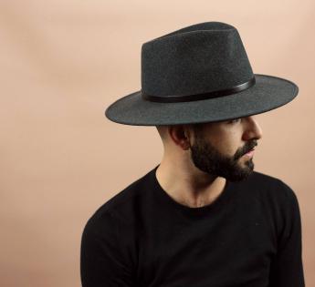 Chapeau Noir Classic Wide Fedora