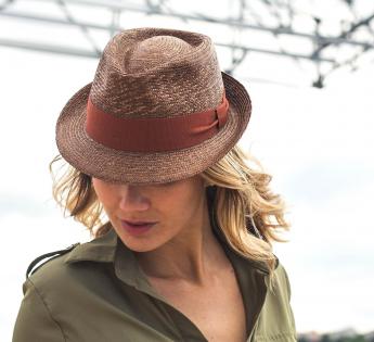 Trilby paille fine Classic Straw Trilby